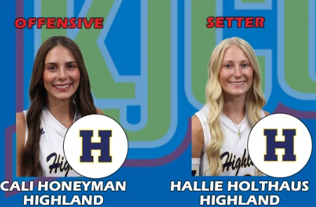 Cali Honeyman and Hallie Holthaus
