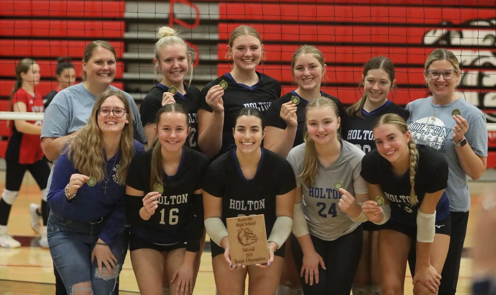 Holton volleyball wins competitive Big East League Title